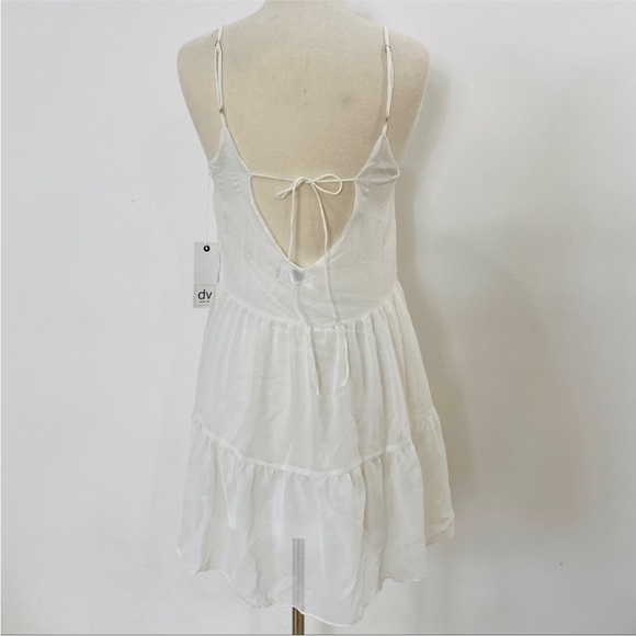 Dolce Vita off-white babydoll mini dress - Picture 4 of 8